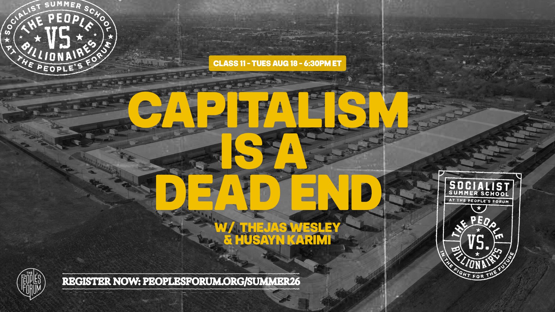 Capitalism is a Dead End - Graphic